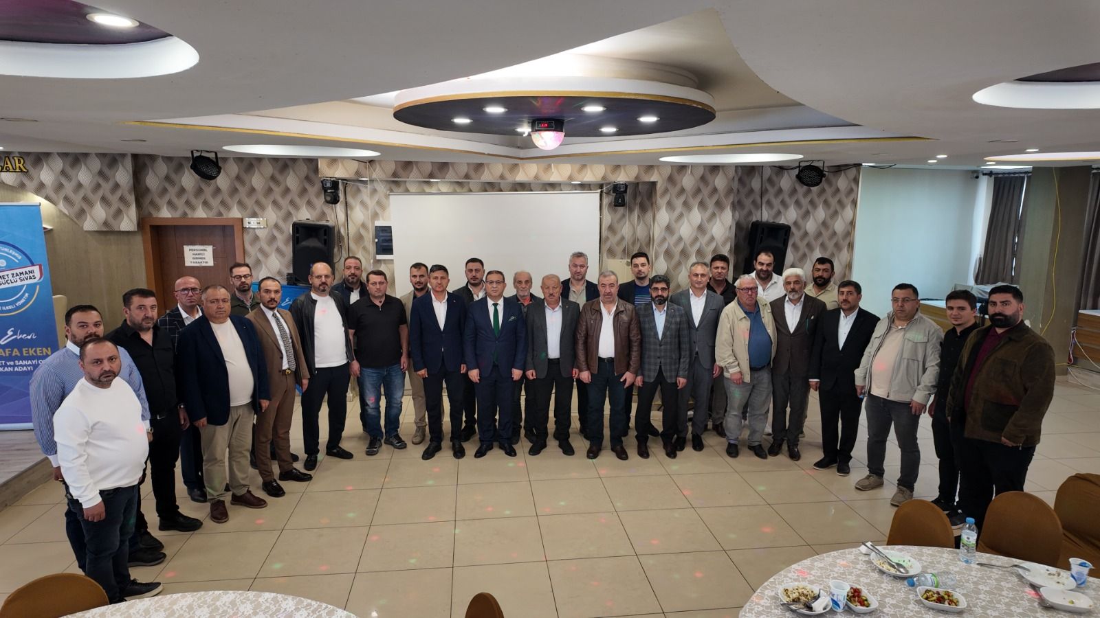 Eken: “Sivas İlçeleriyle Birlikte Büyüyecek”