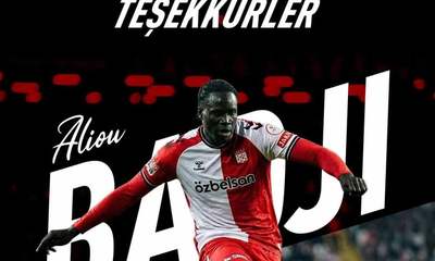 Sivas’ta Sivasspor, Aliou Badji ile karşılıklı yollarını ayırdı