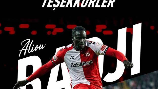 Sivas’ta Sivasspor, Aliou Badji ile karşılıklı yollarını ayırdı