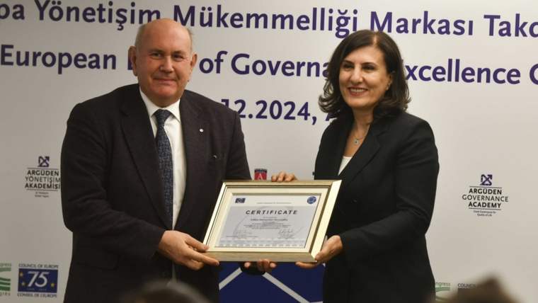 Ankara Büyükşehir Belediyesi'ne üst üste ikinci kez prestijli ödül