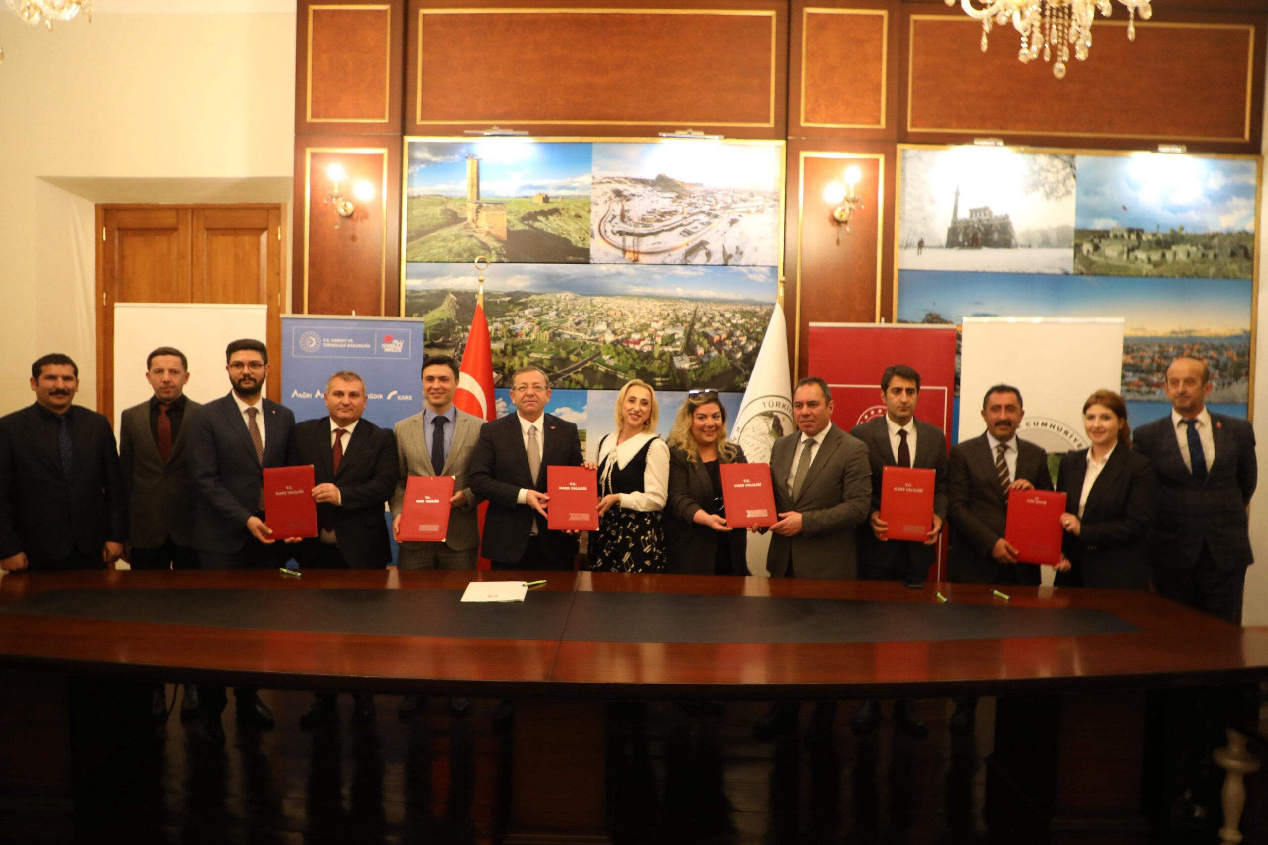 Kars'ta 19 Milyon TL Bütçeli 5 Proje İçin İmzalar atıldı - Birlik Haber Ajansı