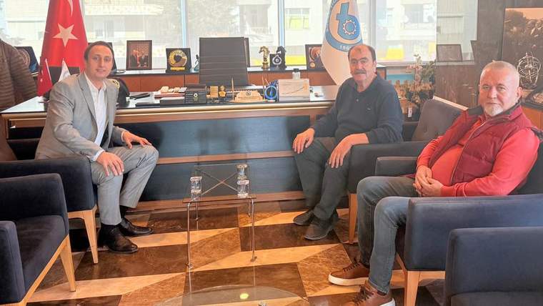 Bucak Cumhuriyet Başsavcısı Aygün’den, Bucak TSO Başkanı Hasan Yalçın Meçikoğlu’na ziyaret - Birlik Haber Ajansı
