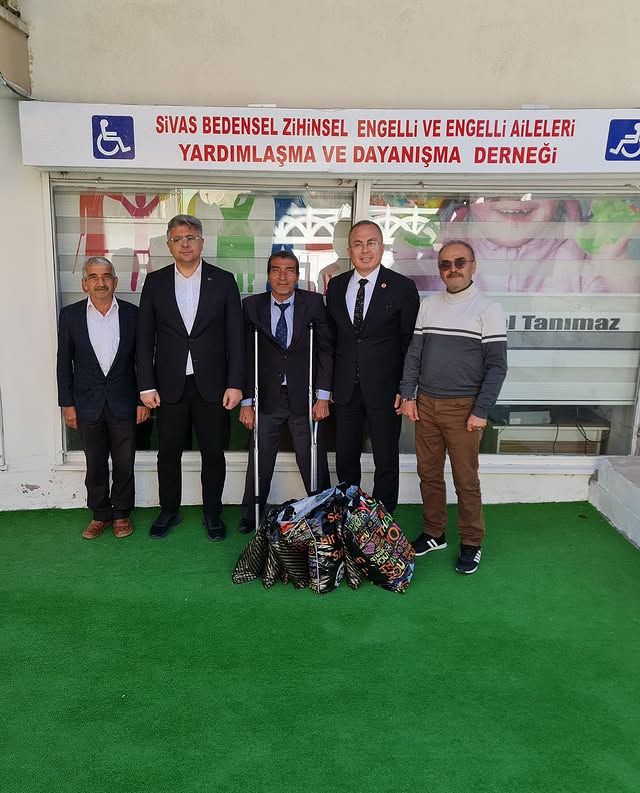 Sivas'ta Engelli Dayanışması İçin Kurum Ziyaretleri Yoğunlaşıyor