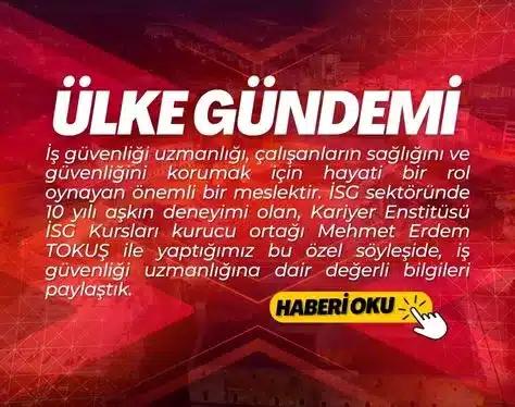 Popüler Meslek: İş Güvenliği Uzmanlığı