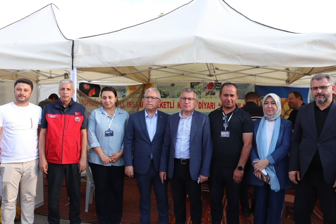 Sivas'ta Tarım ve Hayvancılık Sektörü Buluştu: Agro Sivas Fuarı Ziyaret Edildi
