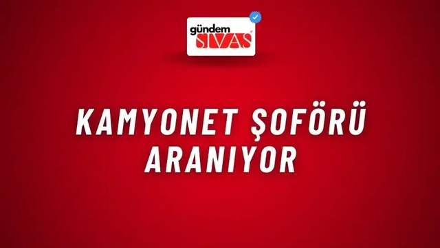 Kamyonet Şoförü Aranıyor