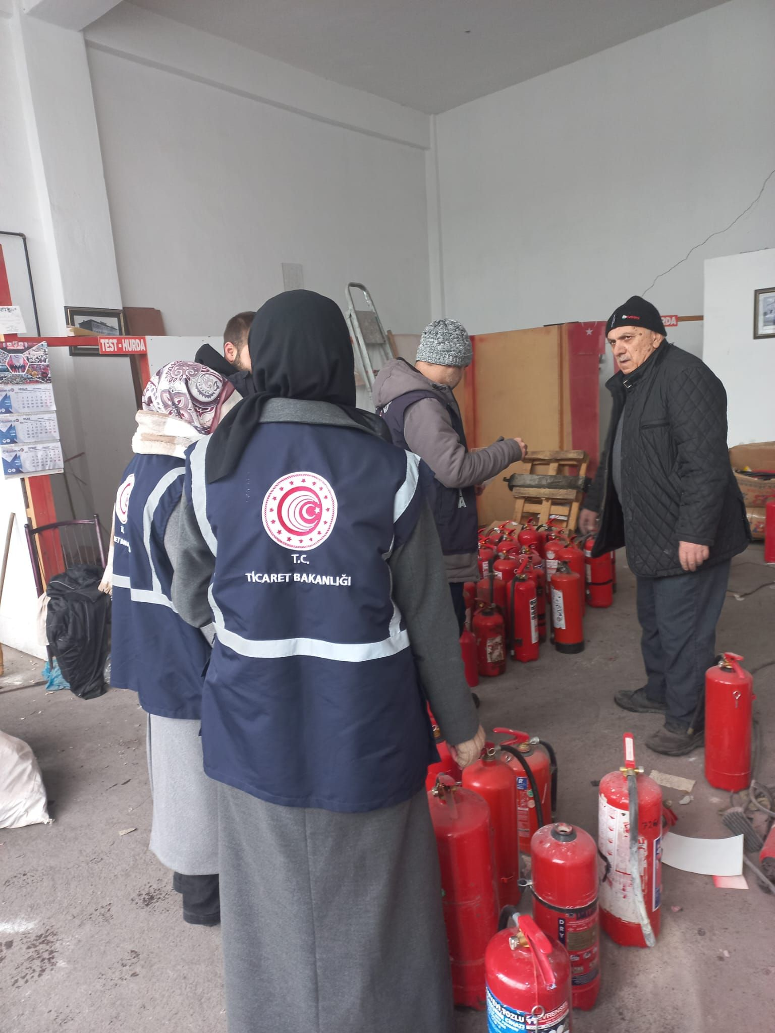 Kars'ta yangın tüpü satan işletmeler denetlendi - Birlik Haber Ajansı