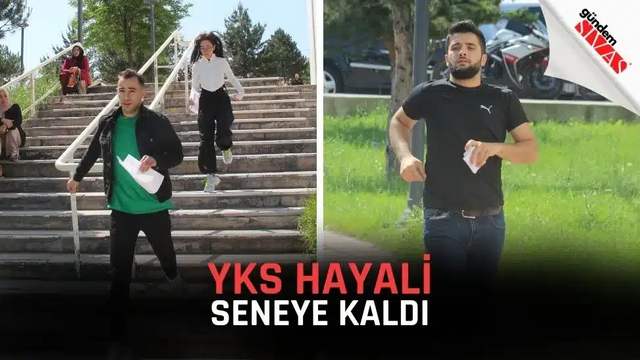 YKS Hayali Seneye Kaldı