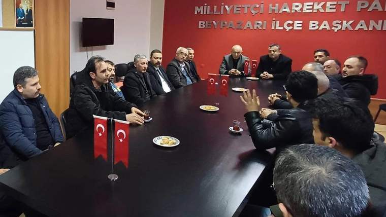 Cumhur İttifakı Beypazarı İlçe Başkanları 2'nci kez bir araya geldi - Birlik Haber Ajansı