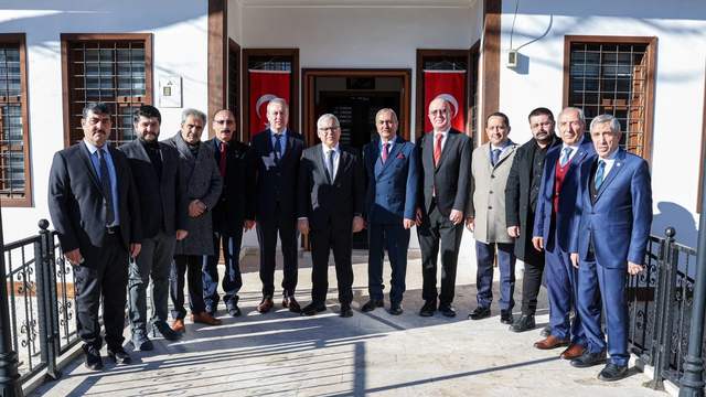 Vali ve Belediye Başkanı’ndan Kent Konseyi’ne Önemli Ziyaret