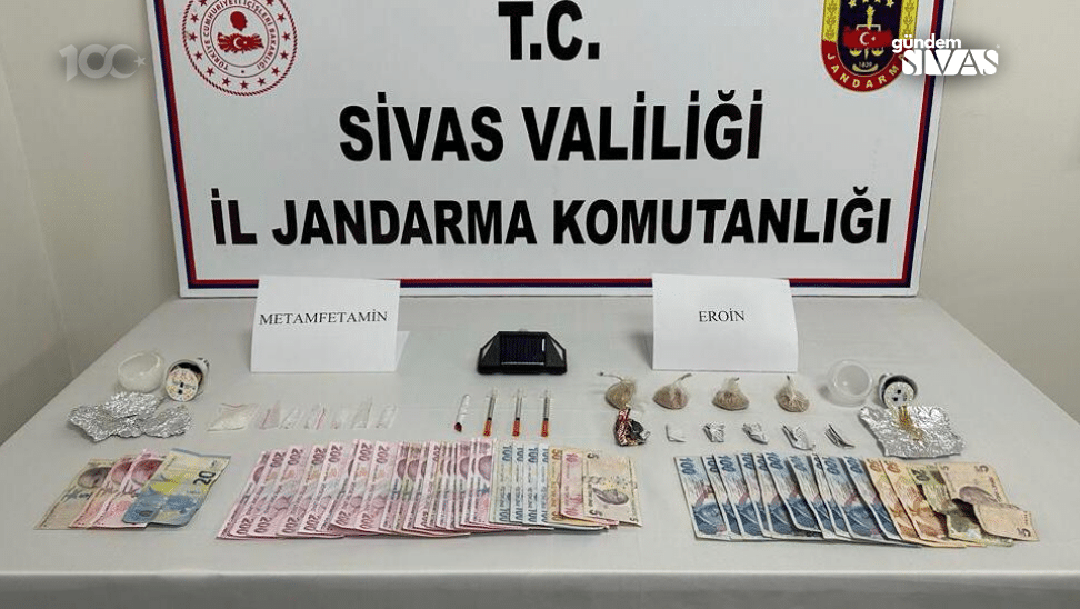 Sivas'ta Uyuşturucu Madde Operasyonu