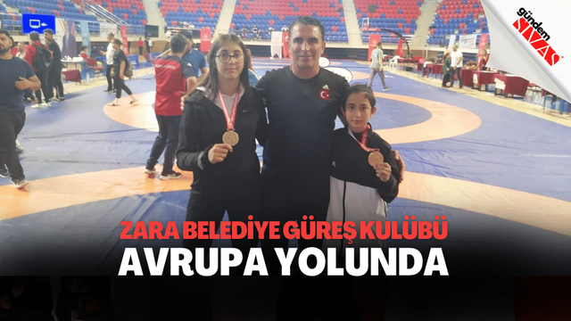 ZARA BELEDİYE GÜREŞ KULÜBÜ AVRUPA YOLUNDA