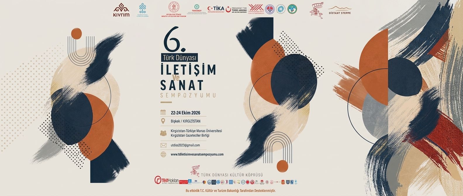 Türk Dünyası İletişim ve Sanat Sempozyumu Bişkek’te Düzenlenecek