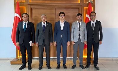 Sivas İl Tarım Orman Müdürlüğü Heyeti Ulaş Kaymakamını Ziyaret Etti
