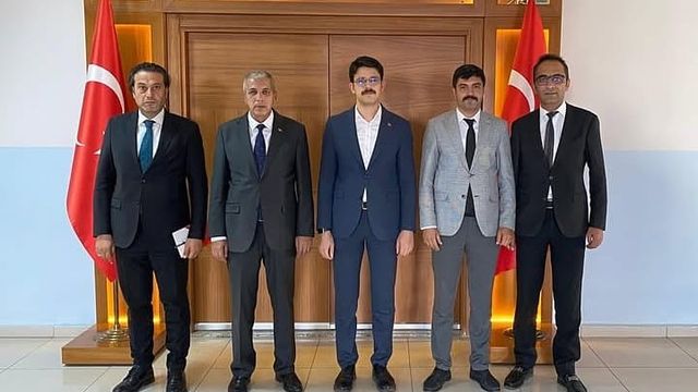 Sivas İl Tarım Orman Müdürlüğü Heyeti Ulaş Kaymakamını Ziyaret Etti