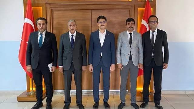 Sivas İl Tarım Orman Müdürlüğü Heyeti Ulaş Kaymakamını Ziyaret Etti