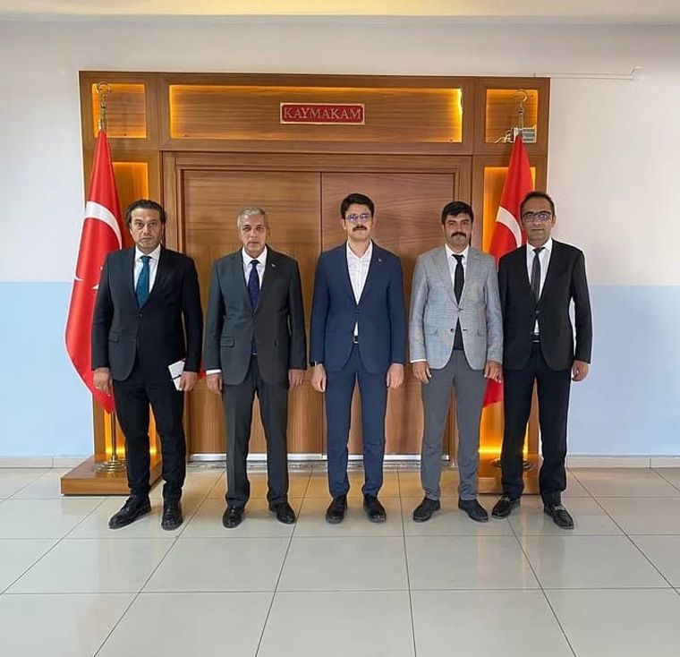 Sivas İl Tarım Orman Müdürlüğü Heyeti Ulaş Kaymakamını Ziyaret Etti