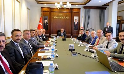 Sivas'ta Kültür ve Turizm Projeleri Değerlendirme Toplantısı Yapıldı