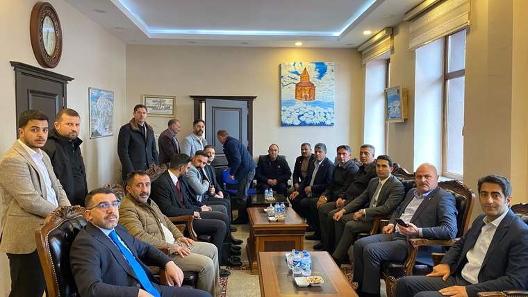 AK Parti Kars Milletvekili Adem Çalkın, Kaymakam Aslantatar'ı ziyaret etti - Birlik Haber Ajansı