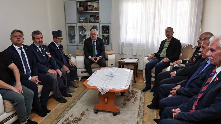 Sivas'ta Gazilere Vefa Ziyareti Gerçekleştirildi