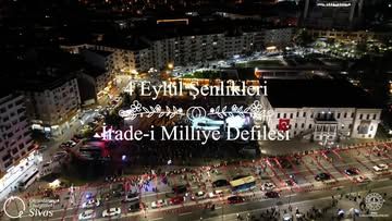 Sivas'ta 4 Eylül Kongresi'nin 106. Yılında İrade-i Milliye Defilesi Düzenlendi