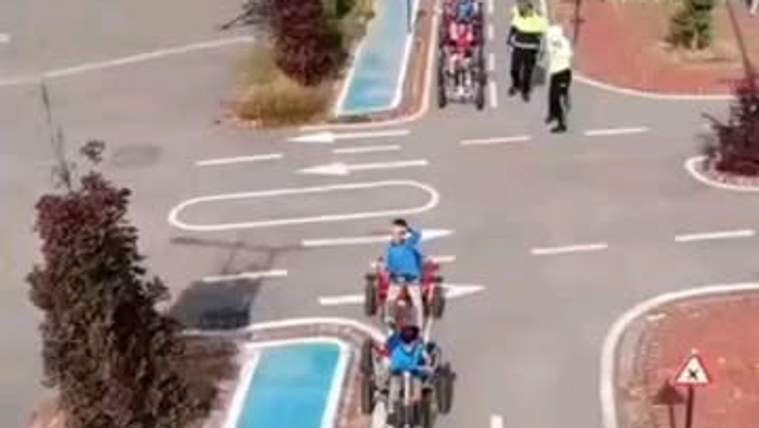 Sivas'ta Çocuk Trafik Eğitim Parkı Yeniden Açıldı / Trafik Bilinci Artıyor