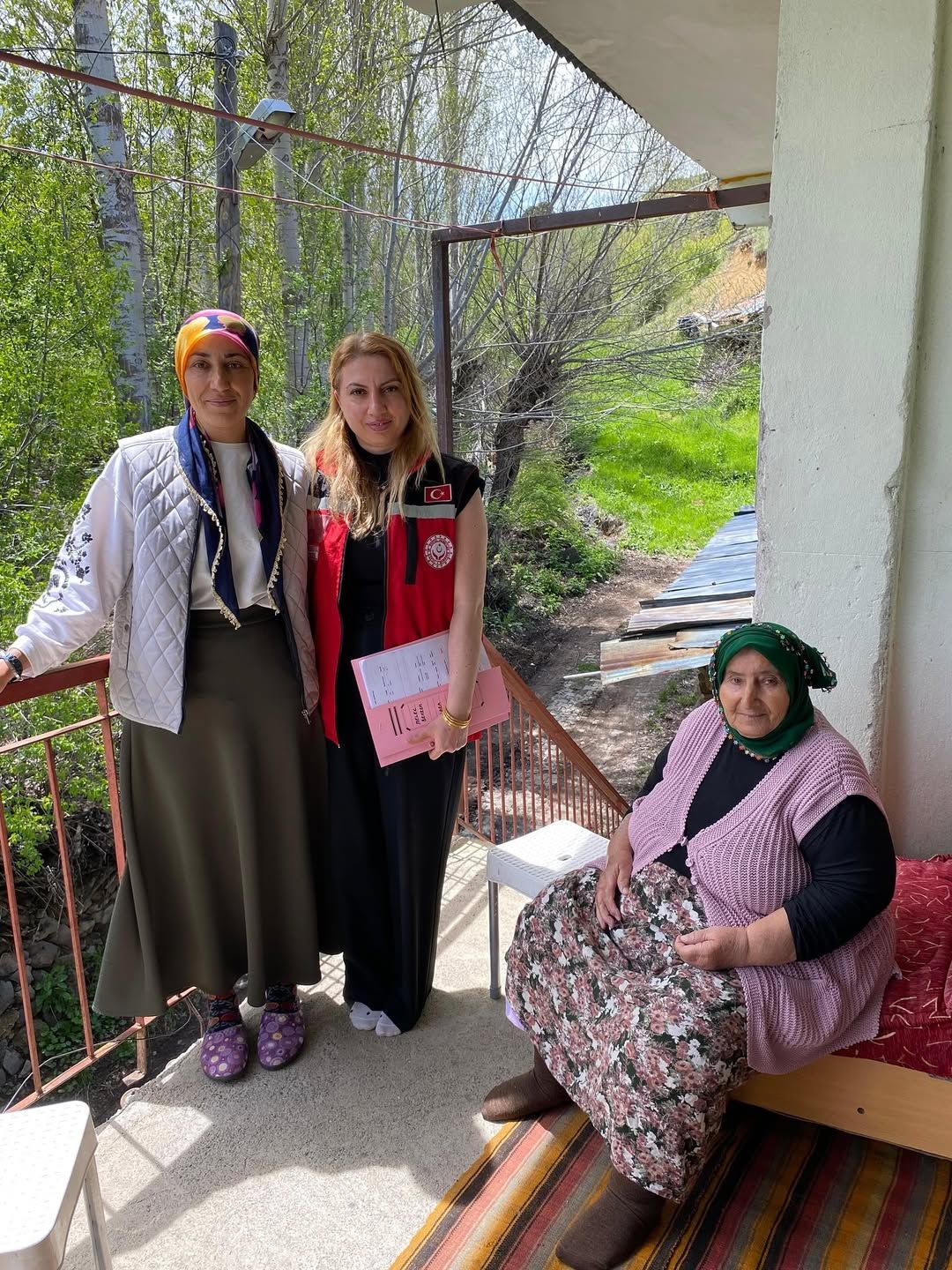 Sivas'ta Yaşlılara Yönelik Alan Çalışması Yapıldı