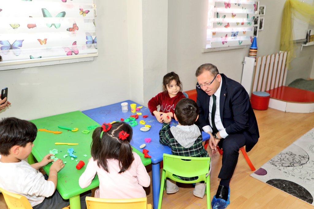 Vali Ziya Polat, Şehit Taner Özdemir Anaokulu'nu ziyaret etti - Birlik Haber Ajansı