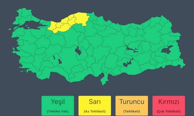 Kuzeybatıda Kuvvetli Sağanak Yağış Uyarısı: 19 Ekim Pazar Günü Etkili Olacak