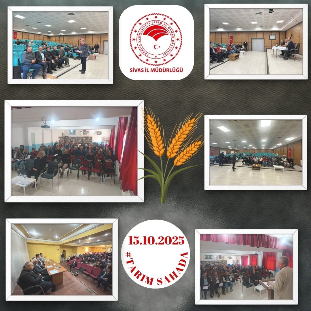 Sivas'ta Tükas Kayıt Çalışmaları Kapsamında Muhtarlar Bilgilendirildi