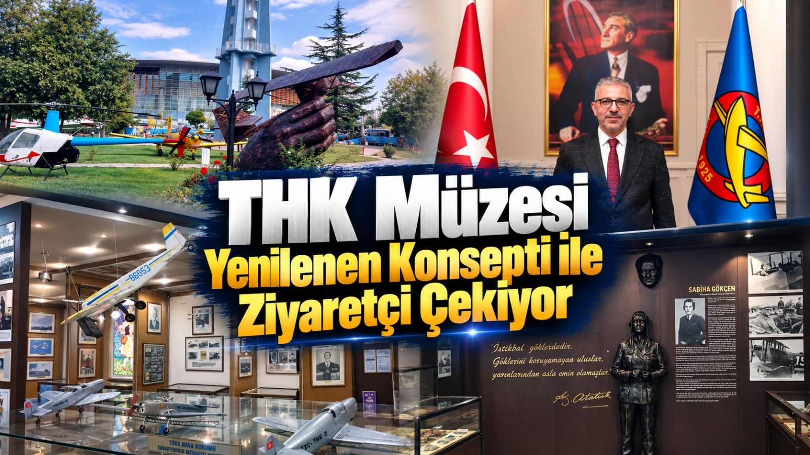 THK Müzesi Yenilenen Konsepti ile Ziyaretçi Çekiyor