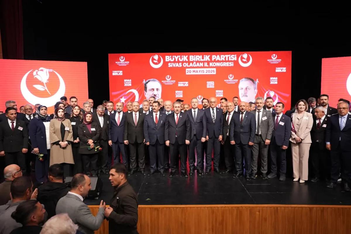 BBP Sivas’ta Görev Değişimi: Hakan Sezerer İl Başkanı Seçildi, Yeni Yönetim Listesi Açıklandı