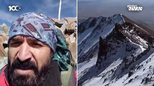 Sivaslı Dağcı, Erciyes'ten Seslendi