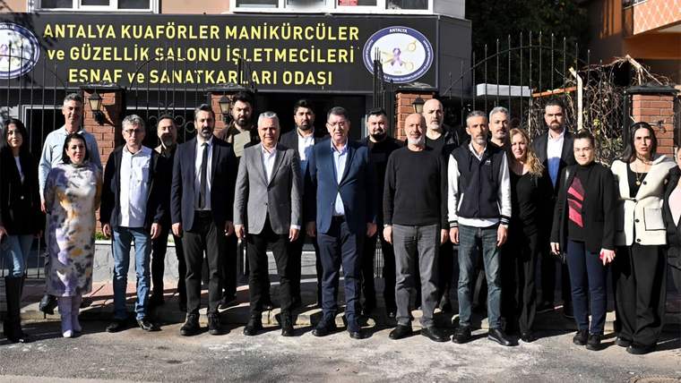 Muratpaşa Belediye Başkanı Ümit Uysal, Antalya'da esnafla buluştu - Birlik Haber Ajansı