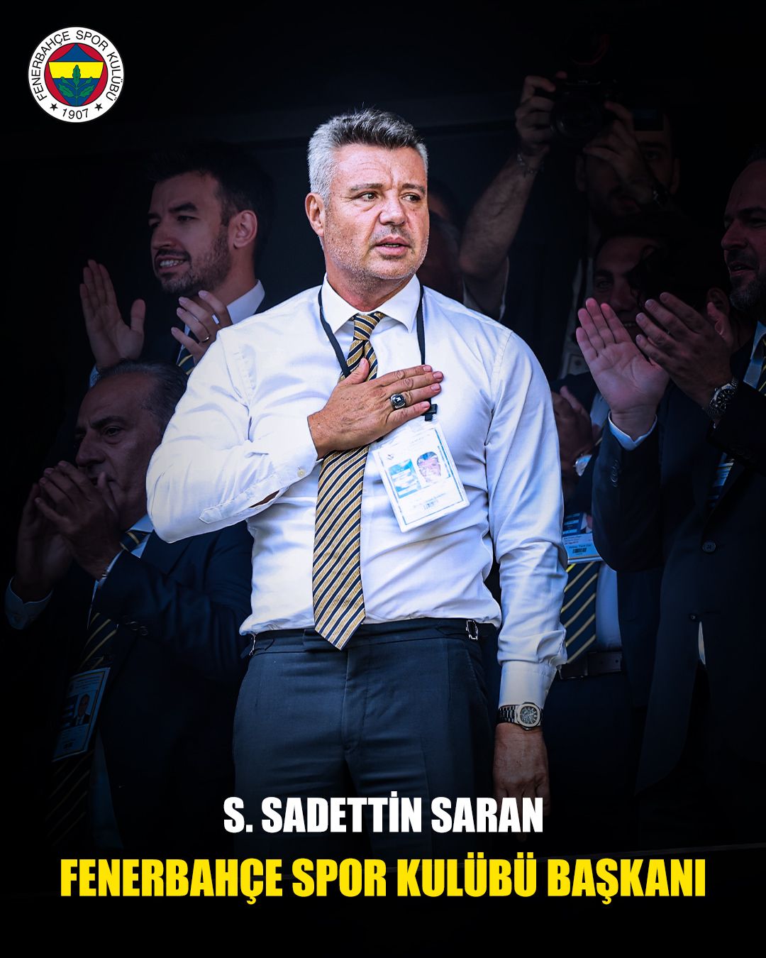 Sadettin Saran Fenerbahçe'nin Yeni Başkanı Oldu