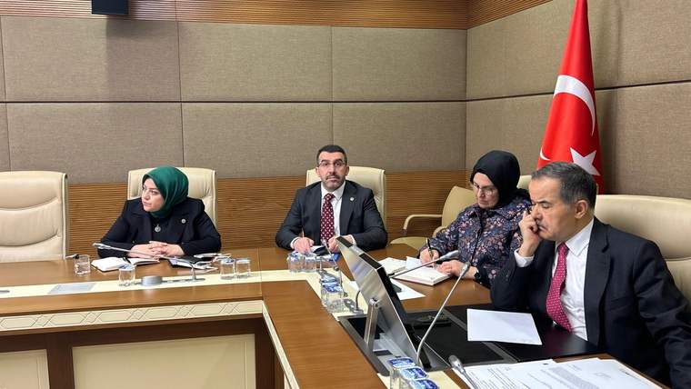 Kars Milletvekili Çalkın, çocuklara karşı şiddet ve istismarı Araştırma Komisyonun toplantısına katıldı - Birlik Haber Ajansı