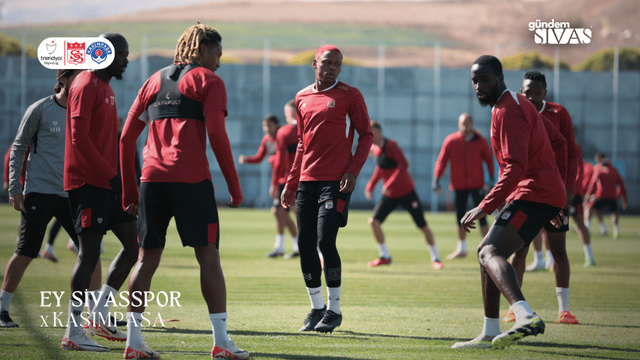 Sivasspor Son Taktik Çalışmasını Yaptı