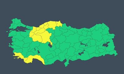 Meteoroloji'den 16 İl İçin Sarı Kodlu Hava Uyarısı: Kuvvetli Sağanak Bekleniyor