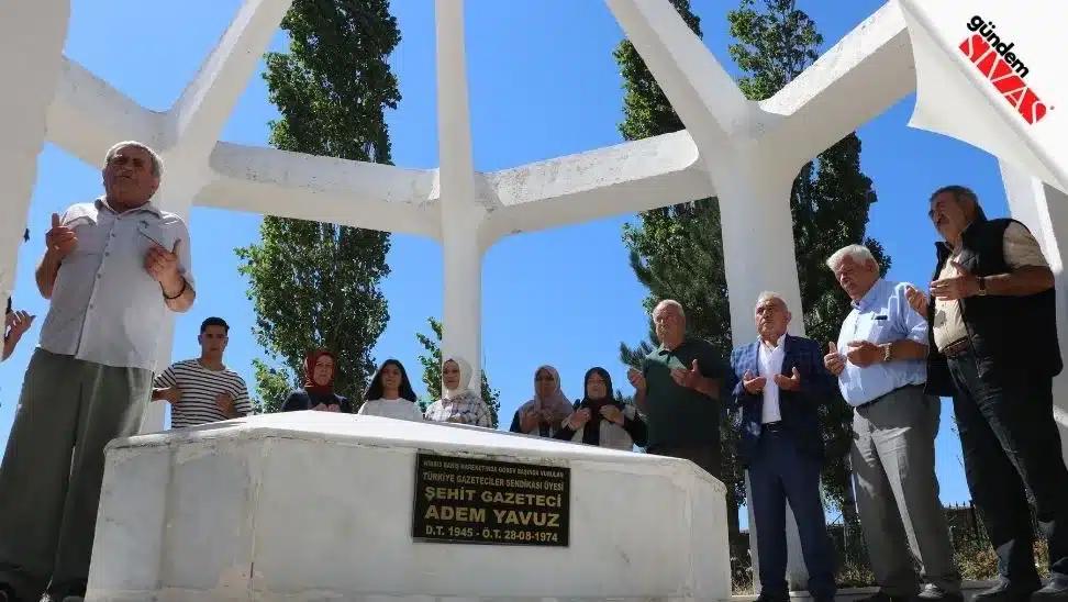 Türkiye’nin İlk Basın Şehidi Mezarı Başında Anıldı