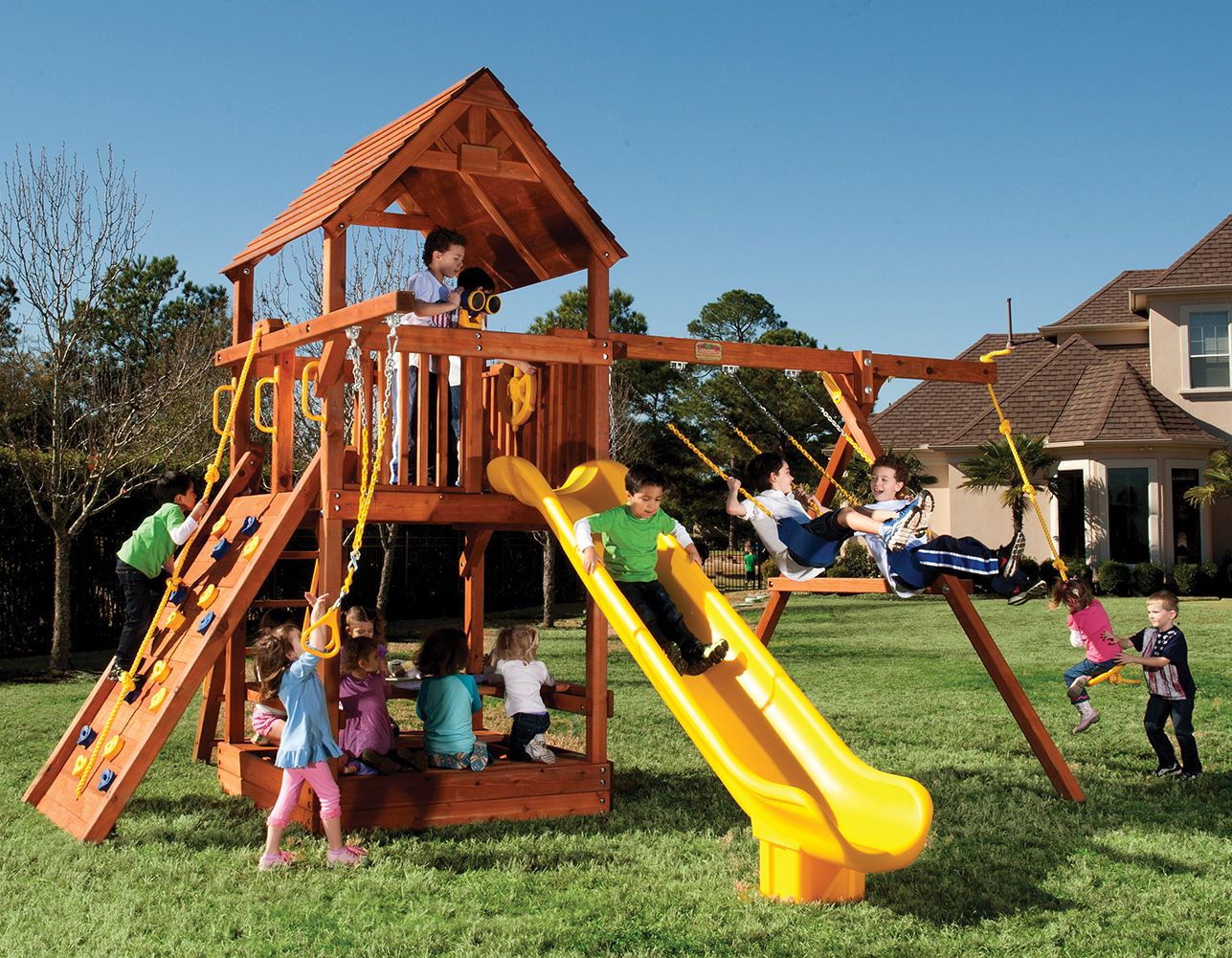 5.8 Bengal Fort Config 2 w/ Wood Roof - ReadyPlaySet
