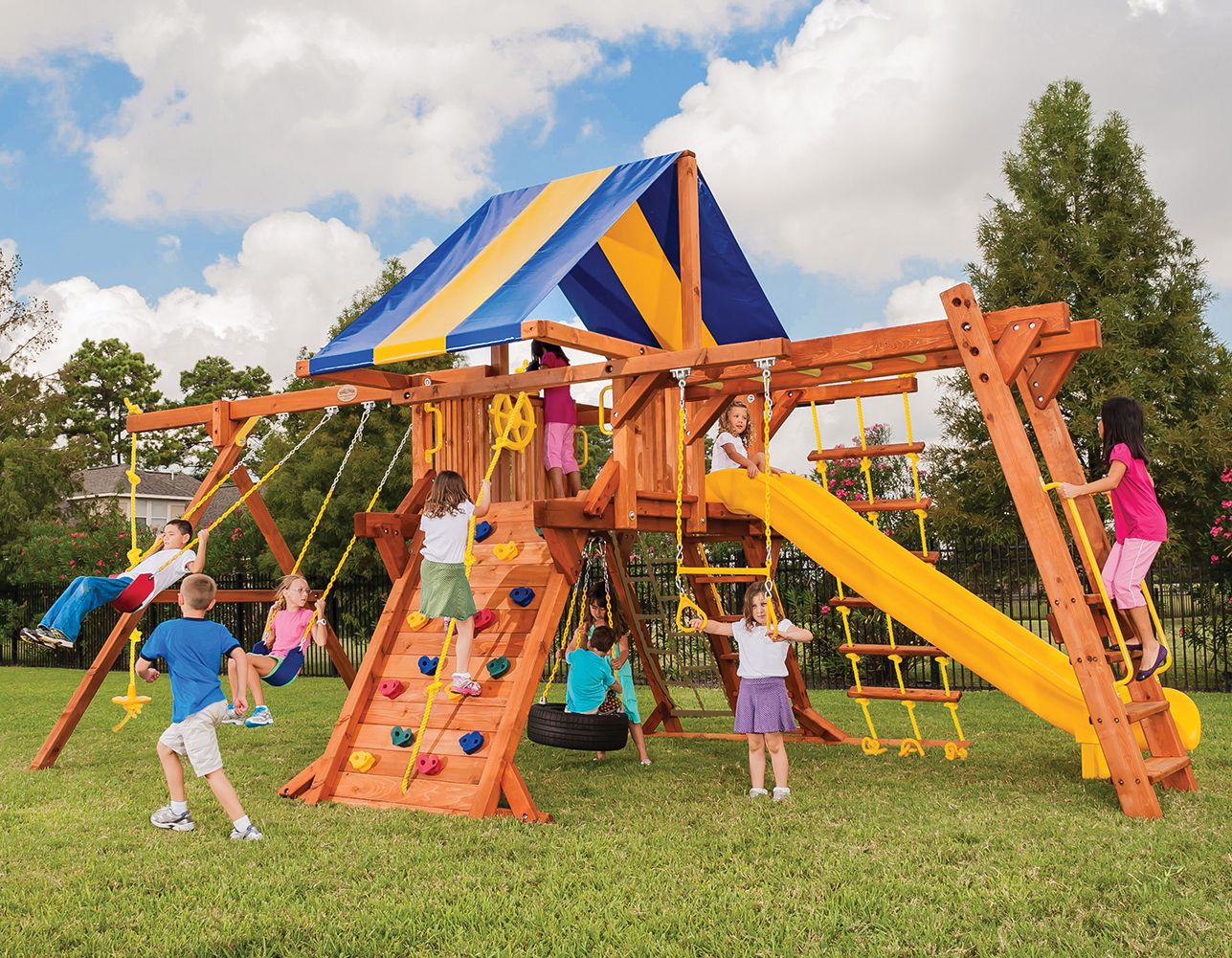 5.8 Jaguar Playcenter Config 3 w/ Tarp - ReadyPlaySet