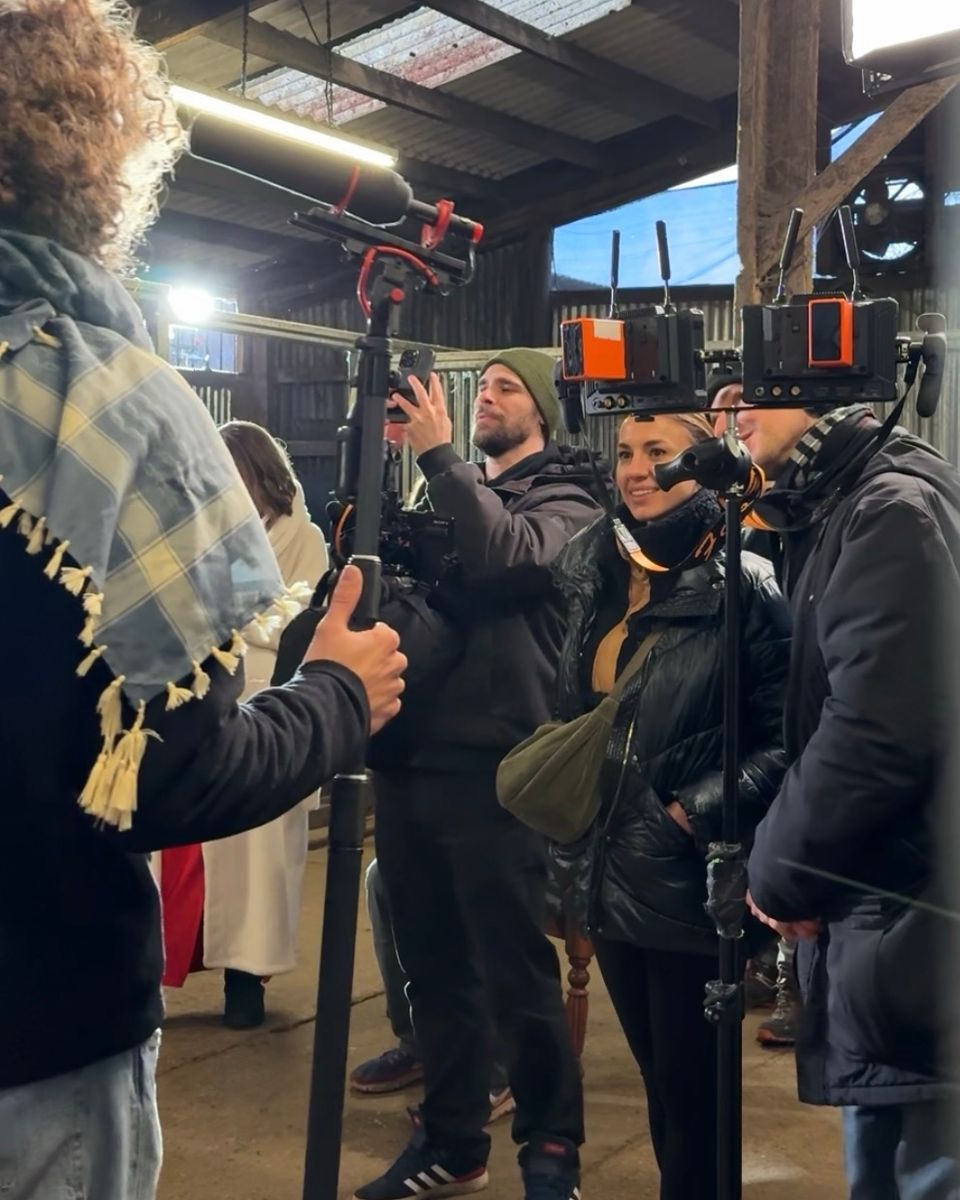 Dashing Pictures crew preparing a camera setup