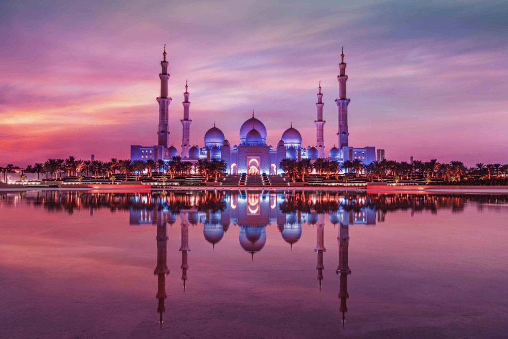 The Sheikh Zayed Grand Mosque