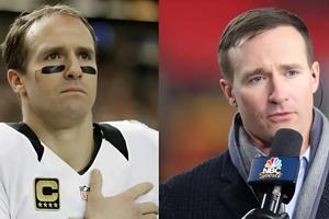 Drew Brees Makes His NBC Debut, Internet Amazed by His New Hair