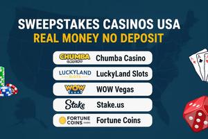 Best Sweepstakes Casinos USA: No Deposit Bonuses for Real Money Prizes (2025)