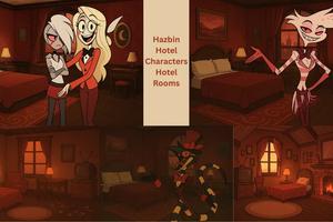 Hazbin Hotel Characters Hotel Rooms: Personality Reflected in Every Detail