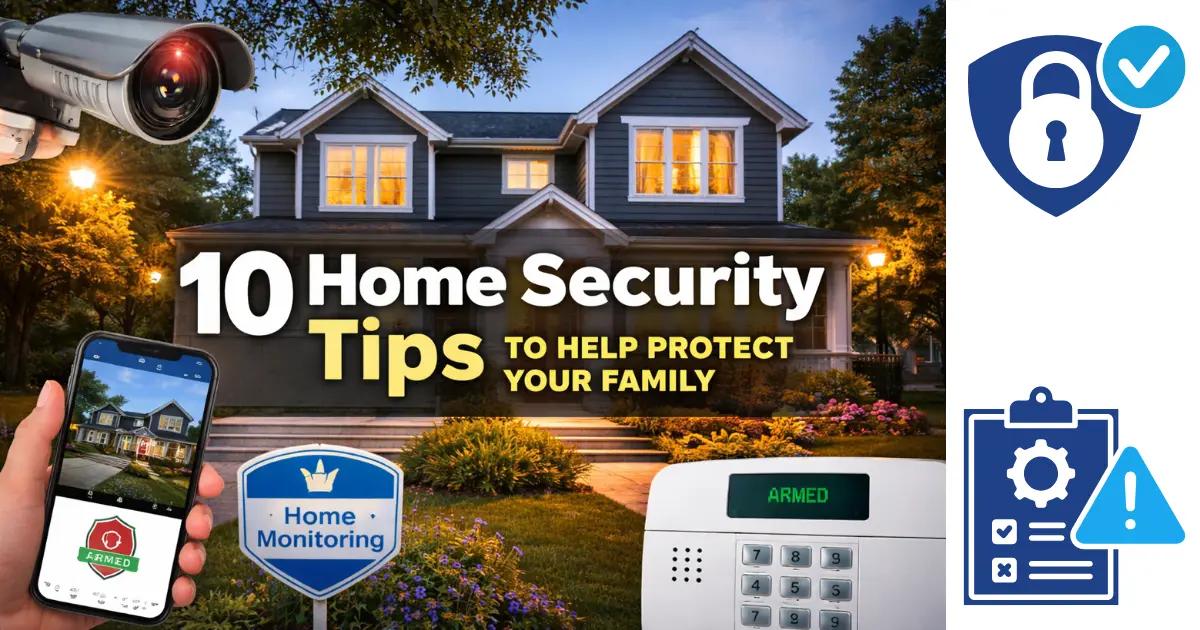 10 Home Security Tips to Help Protect Your Family