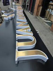 Letras en 3D