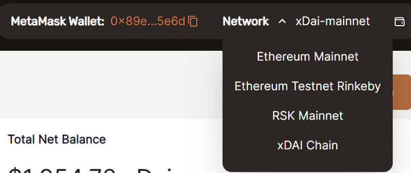 Dashboard view of transactions on Bulla