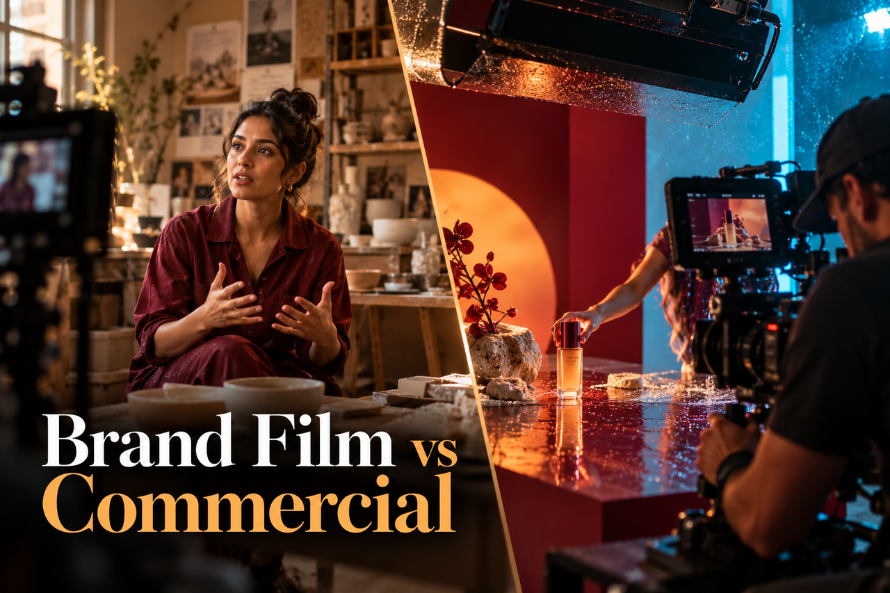 Visual concept for a cinematic brand film